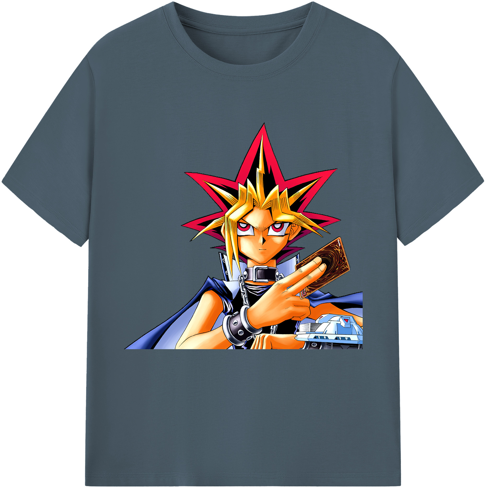 （画像用） 遊☆戯☆王 Yu-Gi-Oh! 綿100％半袖Tシャツ（フロントプリント）